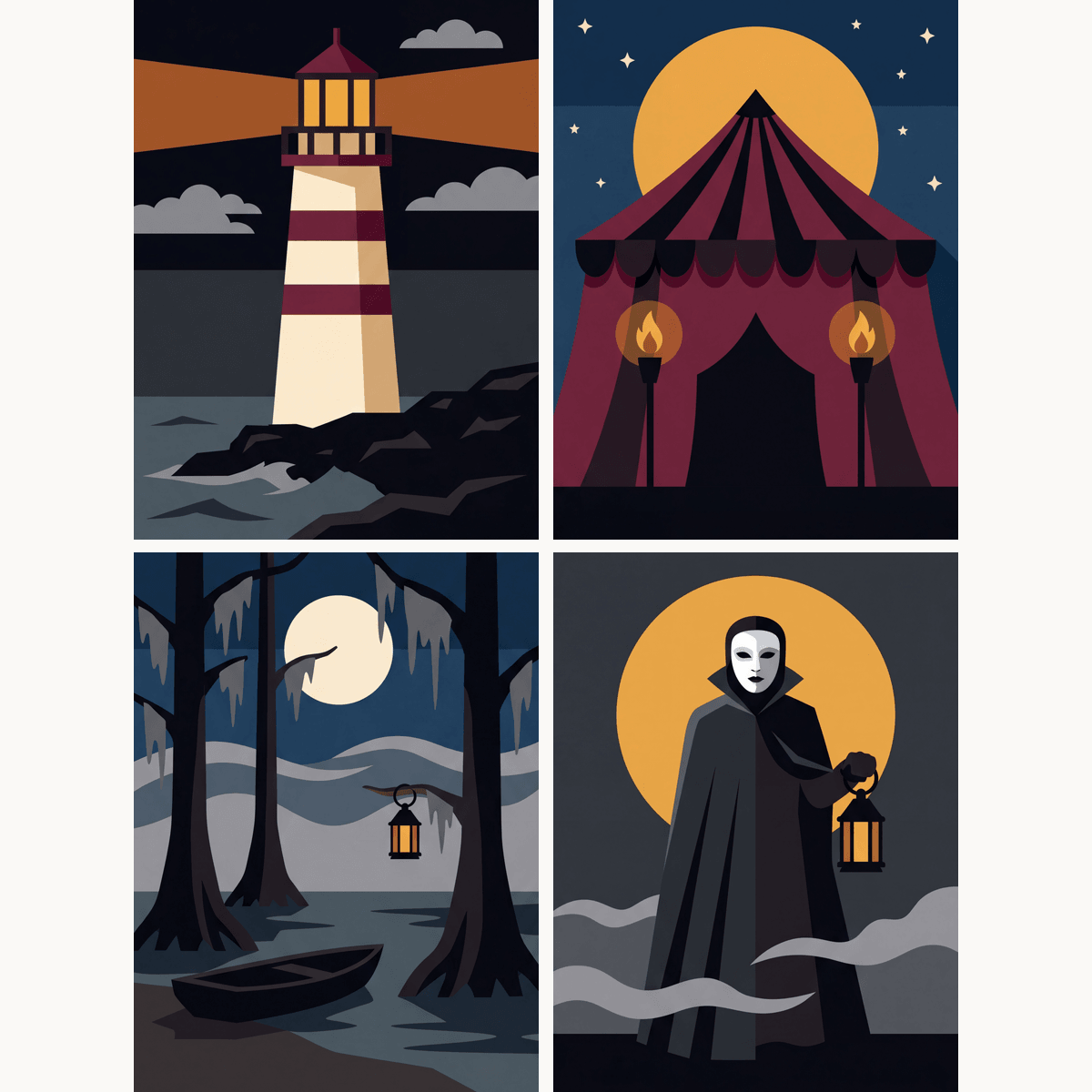 Foggy Haunt - Number Artist Paint by Numbers Kits