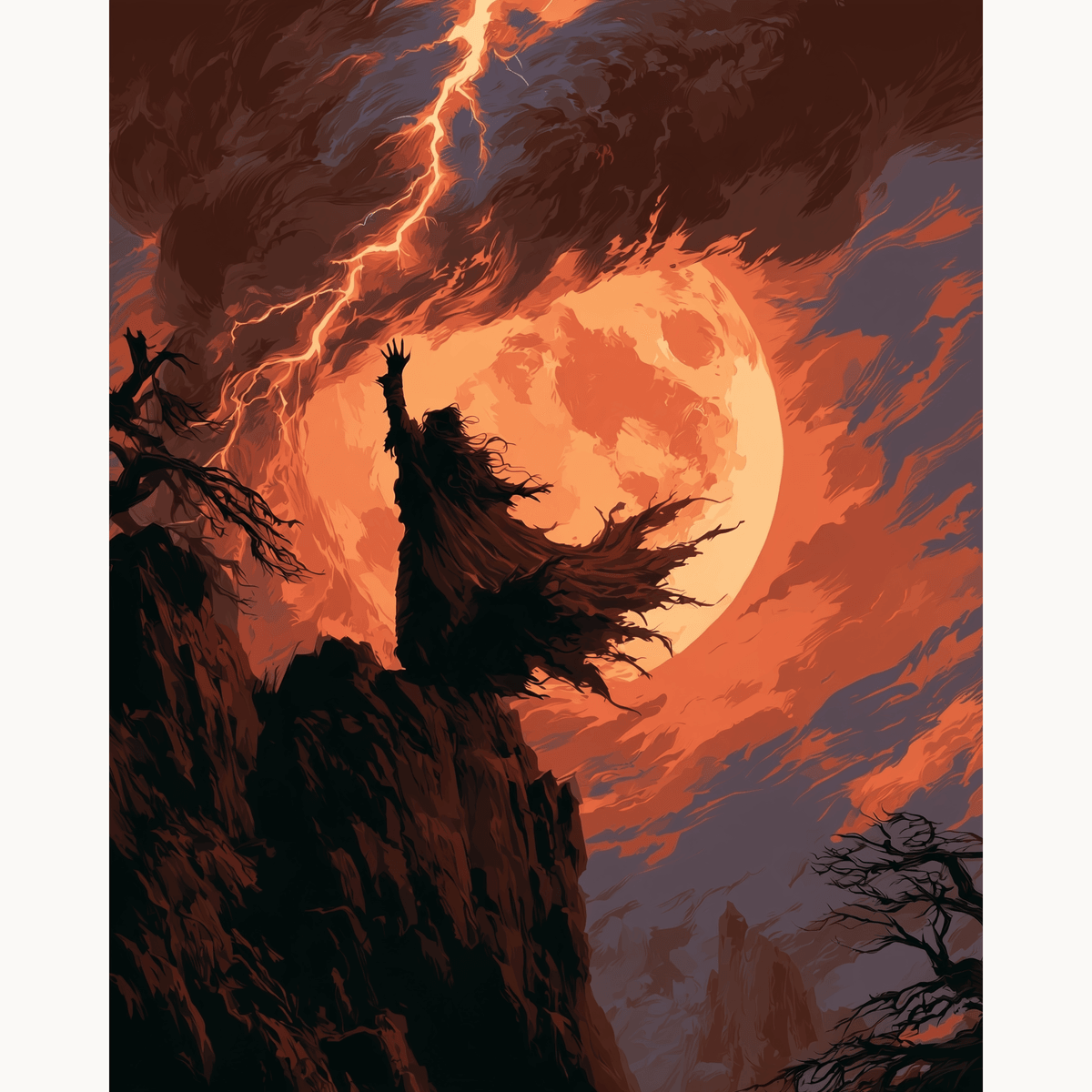 Deadly Stormcaller - Number Artist Paint by Numbers Kits