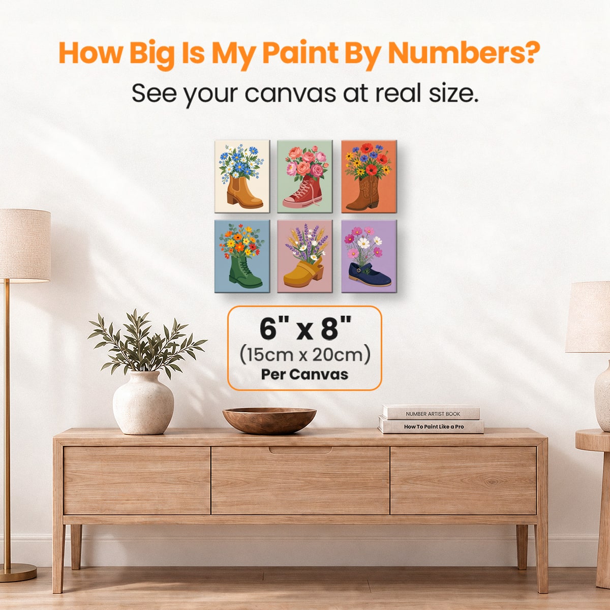 Wildflower Wanderer - Number Artist Paint by Numbers Kits