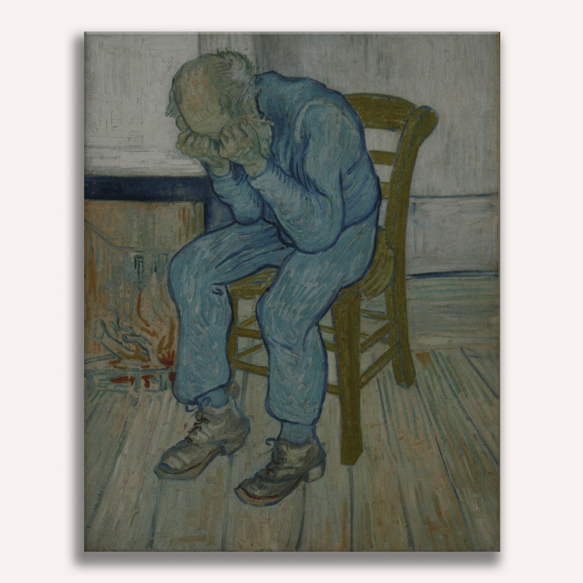 At Eternity's Gate by Vincent Van Gogh - Number Artist Paint by Numbers Kits