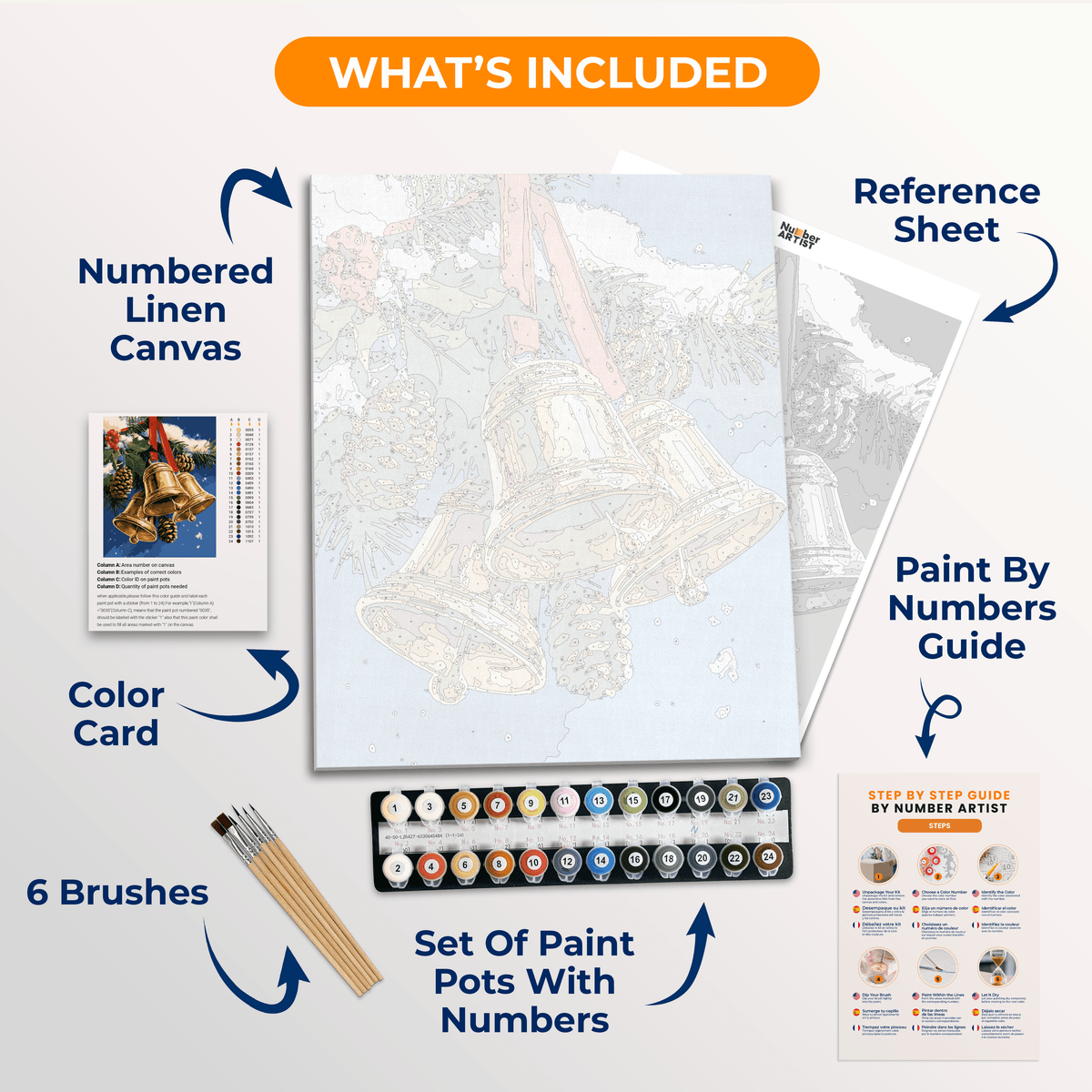 Ringing Joy - Number Artist Paint by Numbers Kits