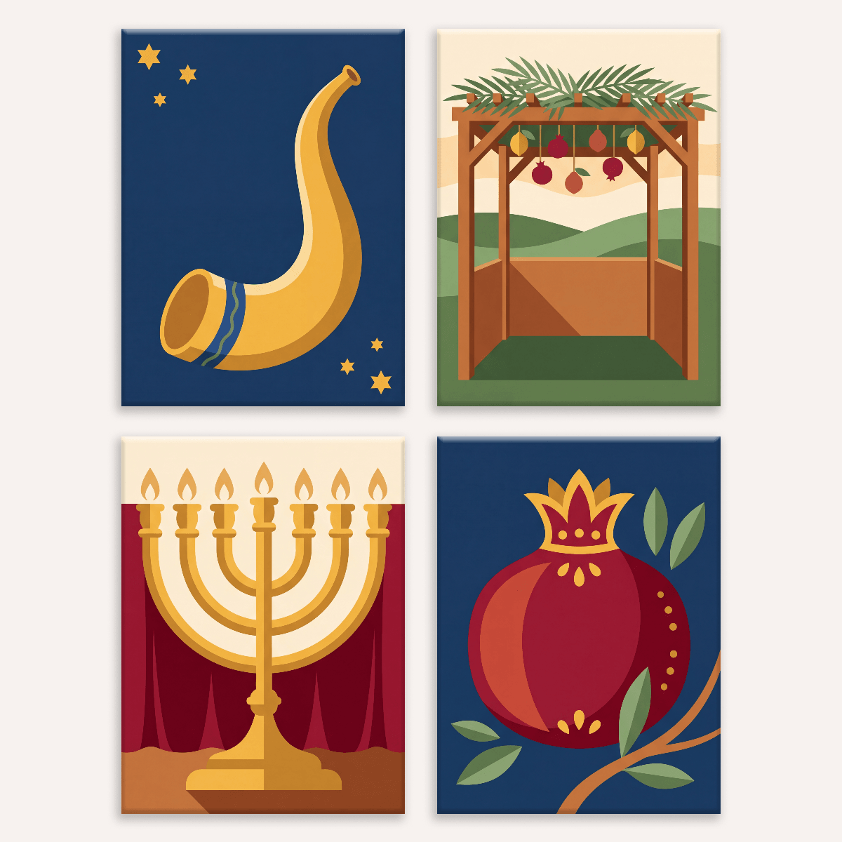 Jewish Festivals - Number Artist Paint by Numbers Kits