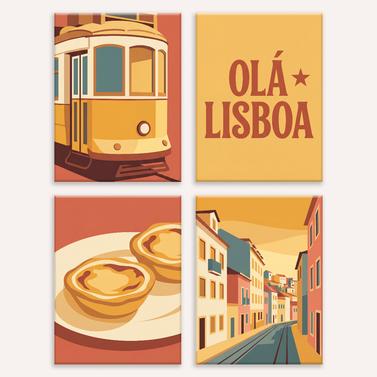 Lisbon Memories - Number Artist Paint by Numbers Kits