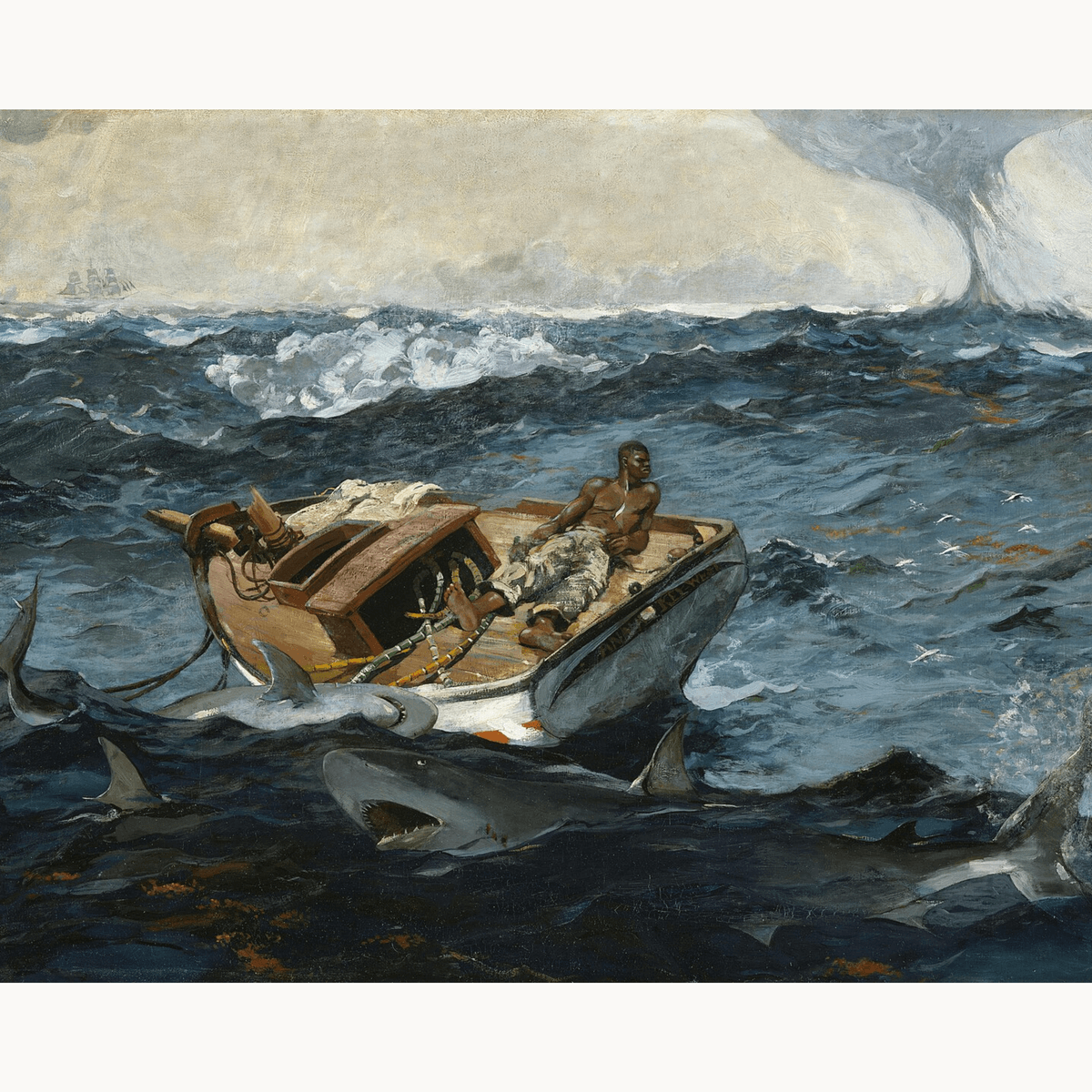 The Gulf Stream by Winslow Homer - Number Artist Paint by Numbers Kits