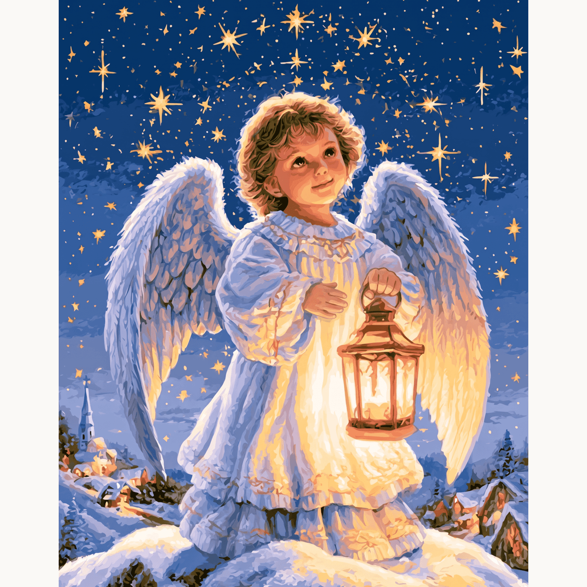 Christmas Angel - Number Artist Paint by Numbers Kits