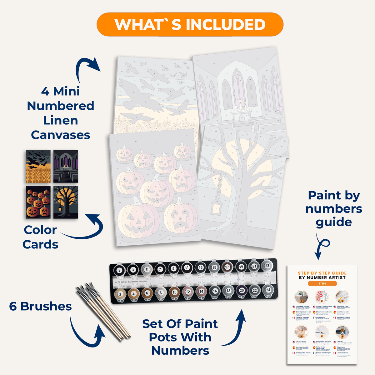October Gloom - Number Artist Paint by Numbers Kits