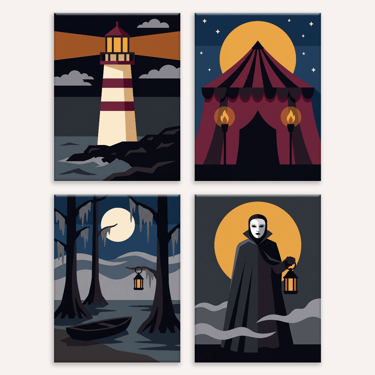Foggy Haunt - Number Artist Paint by Numbers Kits