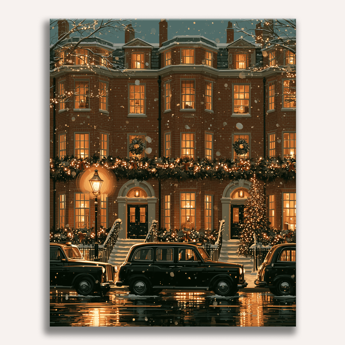 The Night Before Christmas - Number Artist Paint by Numbers Kits