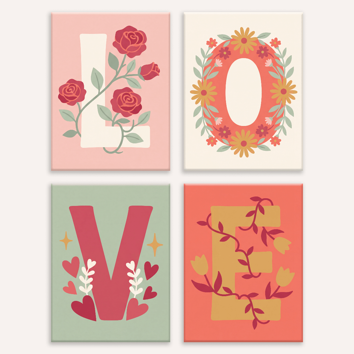 Love Letters - Number Artist Paint by Numbers Kits