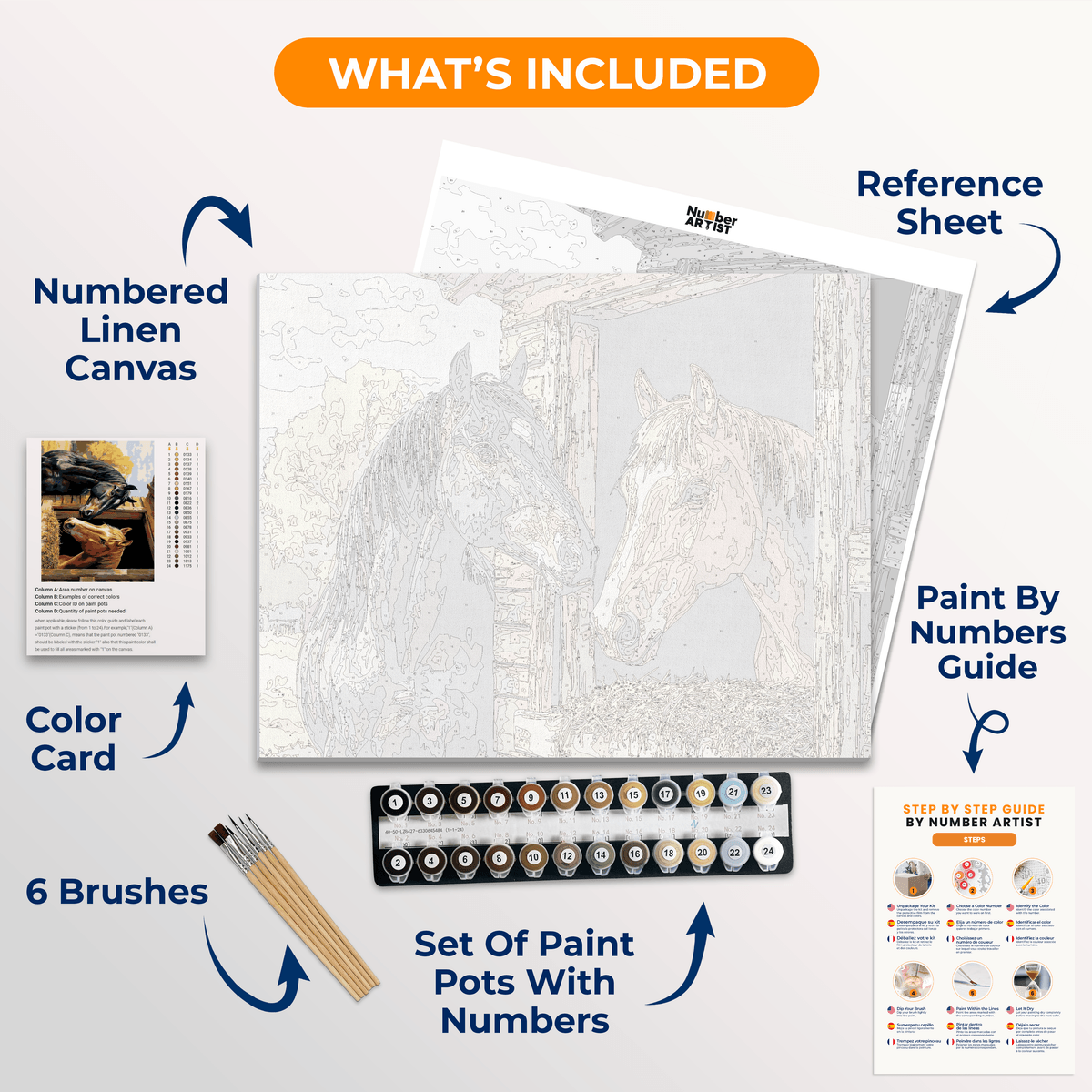 Stable Companion - Number Artist Paint by Numbers Kits