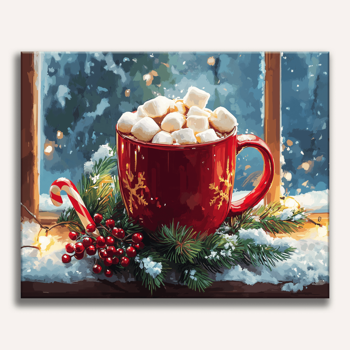 Cocoa Hugs - Number Artist Paint by Numbers Kits