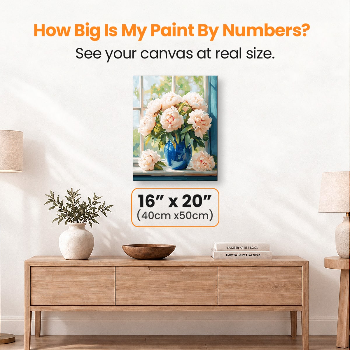 Cobalt Blue Vase - Number Artist Paint by Numbers Kits