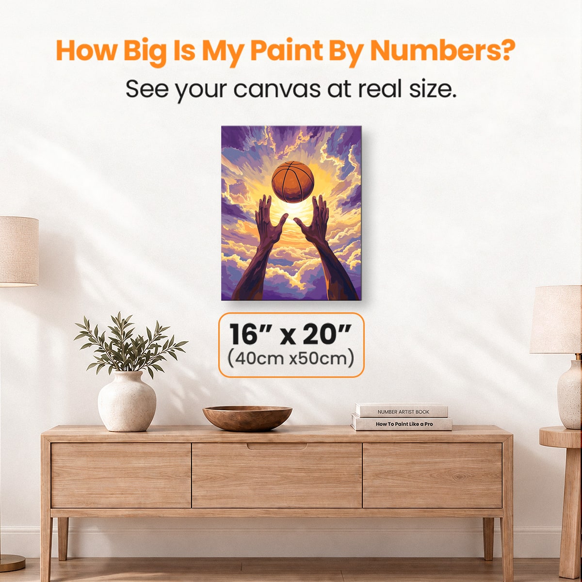 Reaching the Sky - Number Artist Paint by Numbers Kits