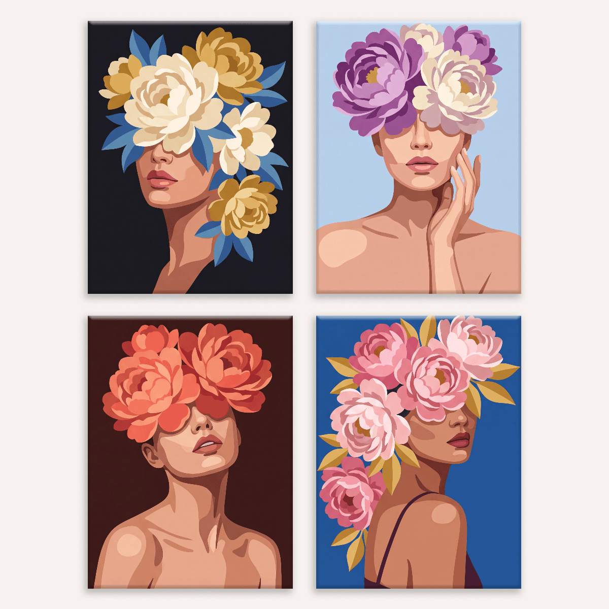 Beauty in Bloom - Number Artist Paint by Numbers Kits