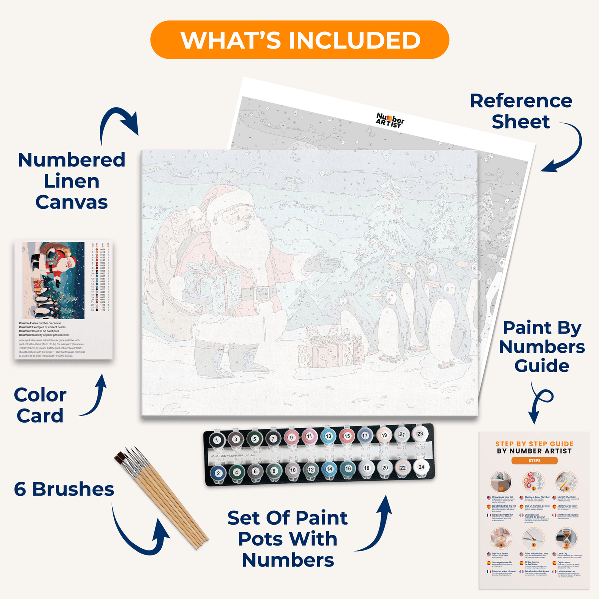 Gifts for Everyone - Number Artist Paint by Numbers Kits