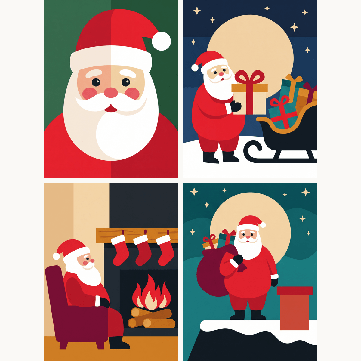 Santa Claus Magic - Number Artist Paint by Numbers Kits