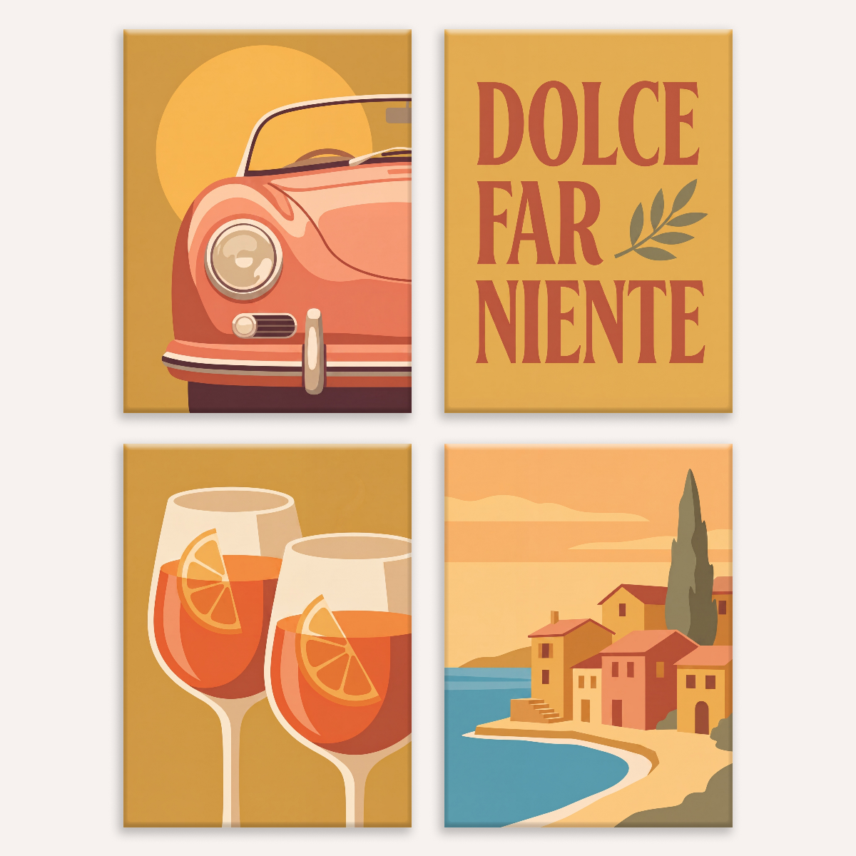 Dolce Far Niente - Number Artist Paint by Numbers Kits