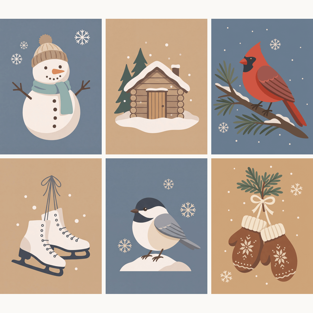 Winter Cozy - Number Artist Paint by Numbers Kits