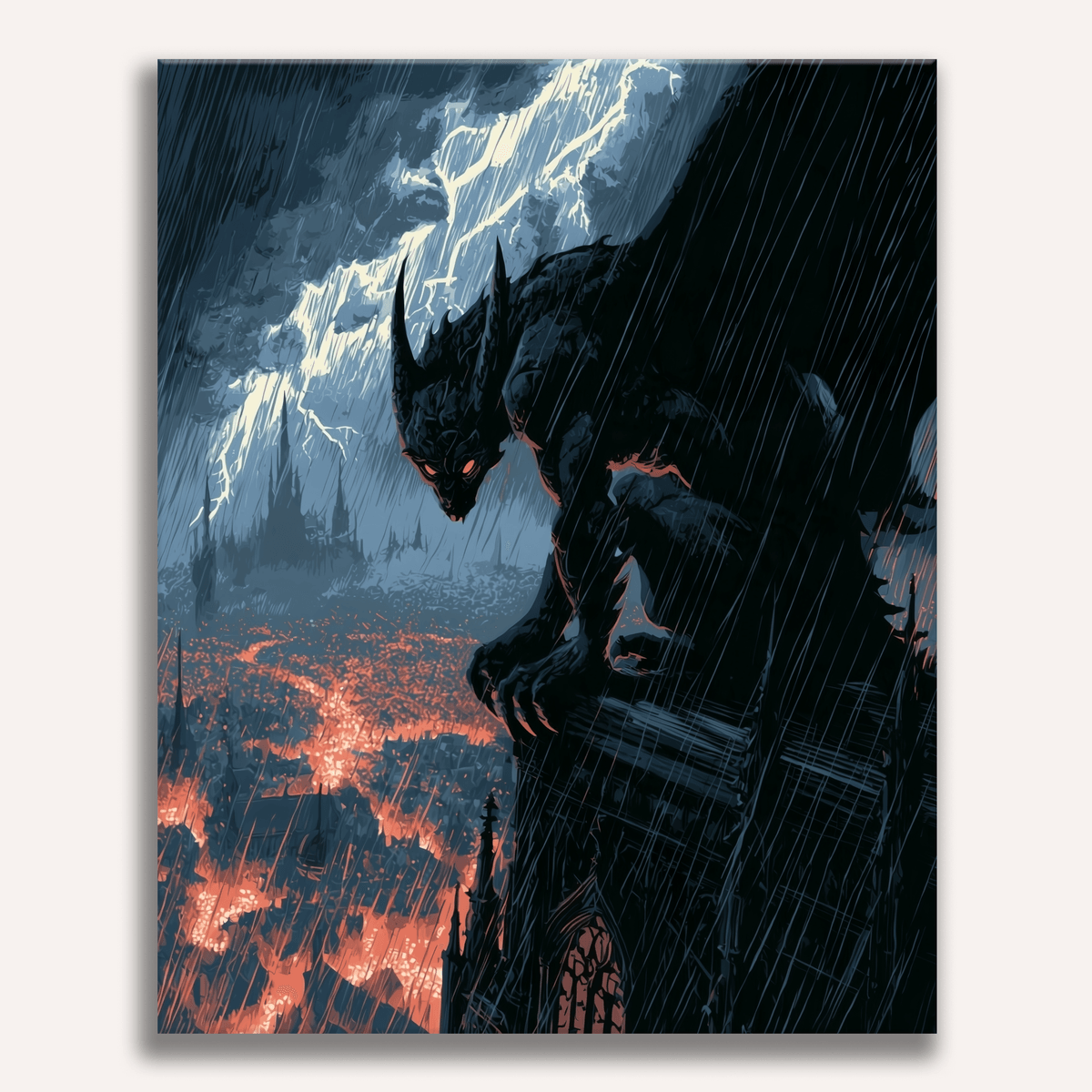 The City Suffers - Number Artist Paint by Numbers Kits