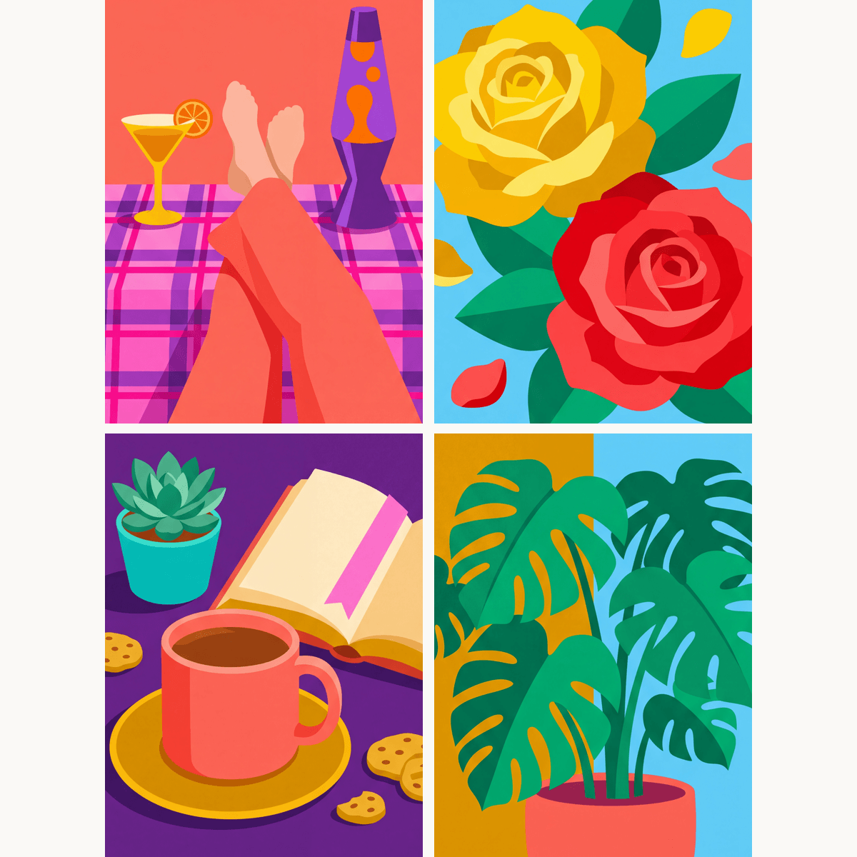 Cozy Comfort - Number Artist Paint by Numbers Kits