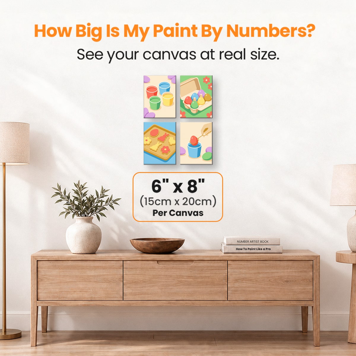 Egg Fun - Number Artist Paint by Numbers Kits