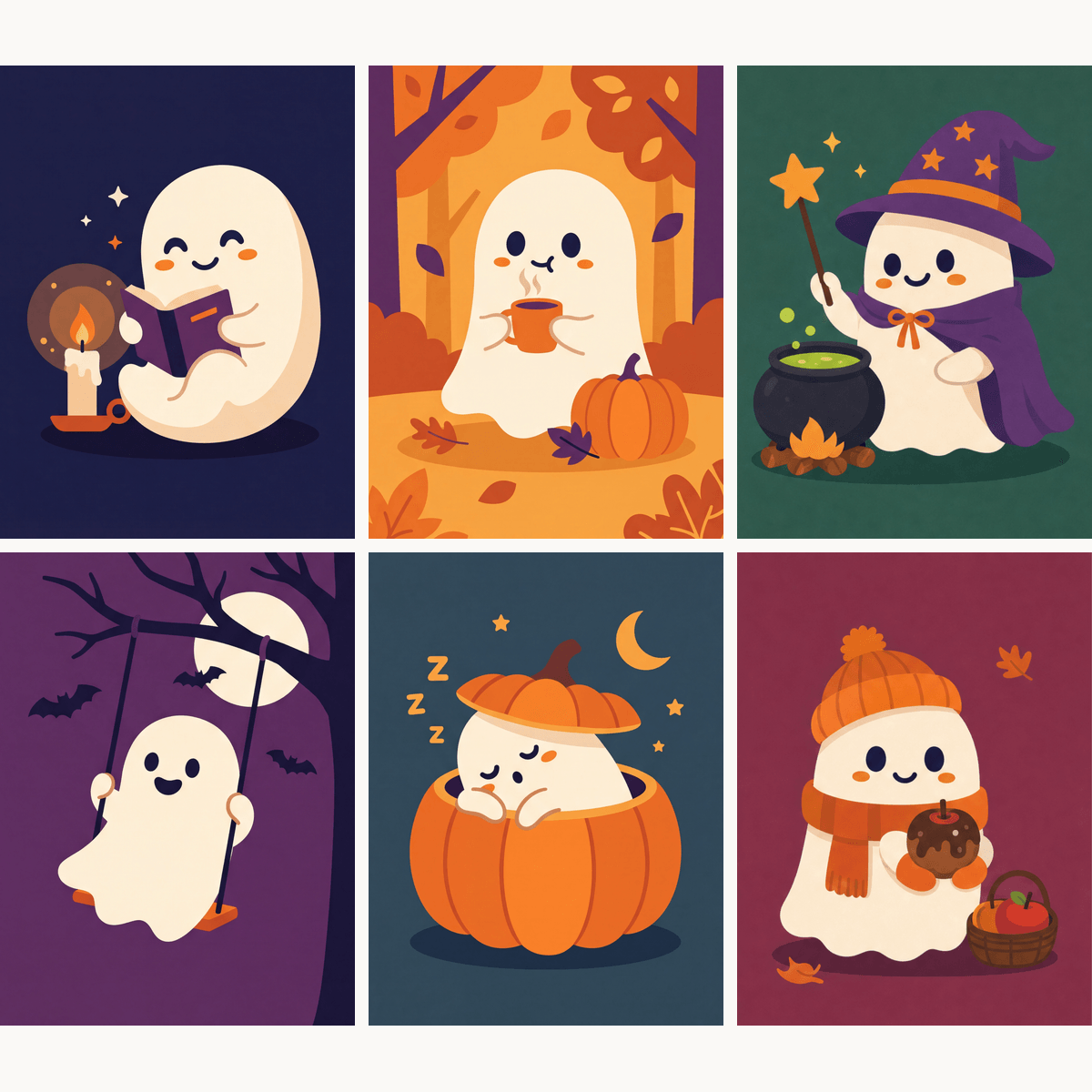 Ghostly Business - Number Artist Paint by Numbers Kits