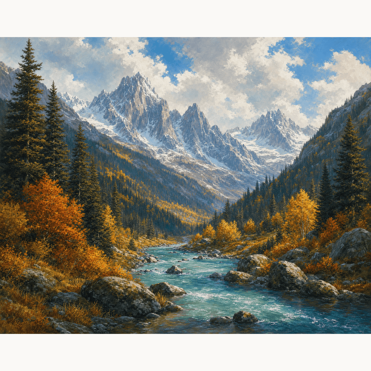 Nature's Awe - Number Artist Paint by Numbers Kits