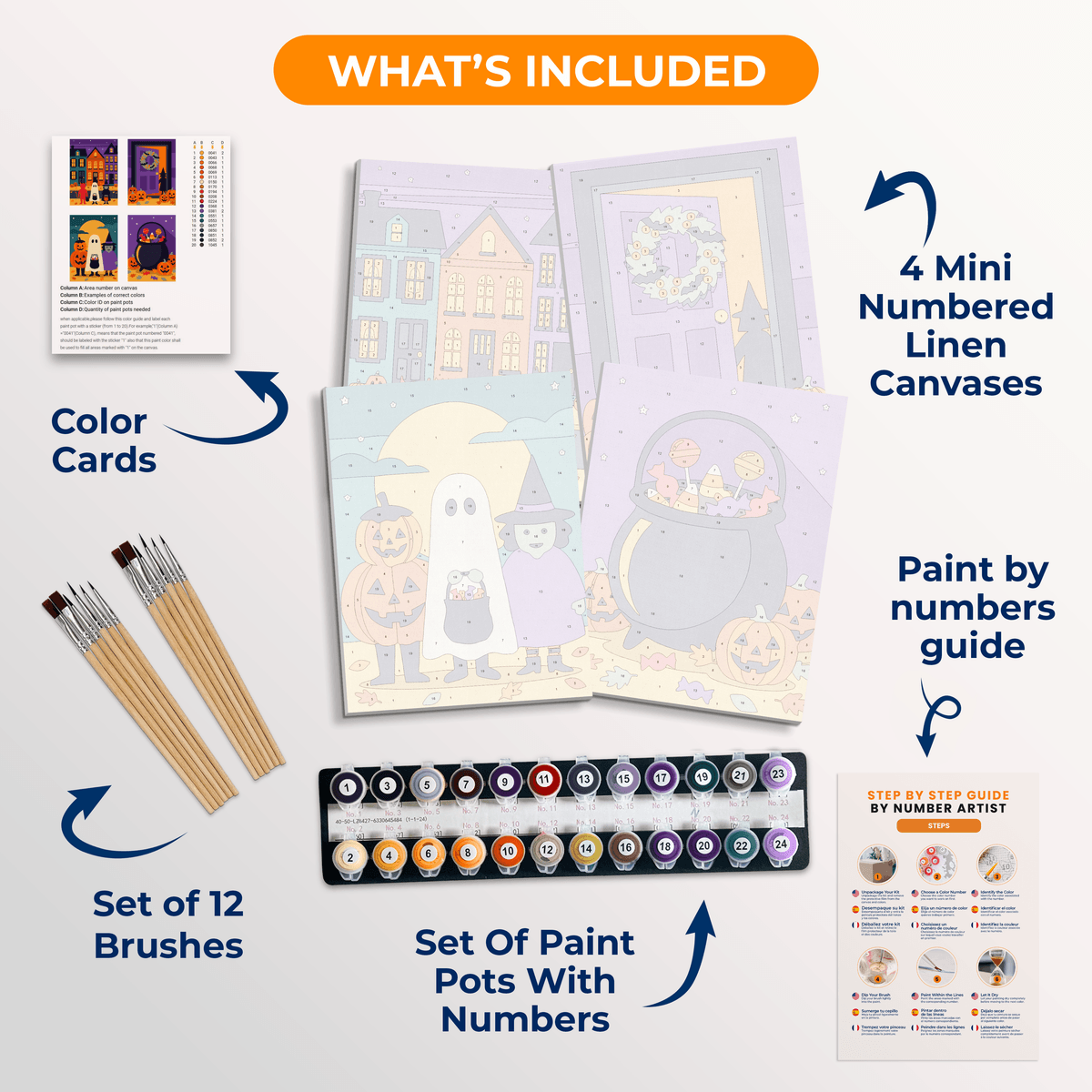 Treat Night - Number Artist Paint by Numbers Kits