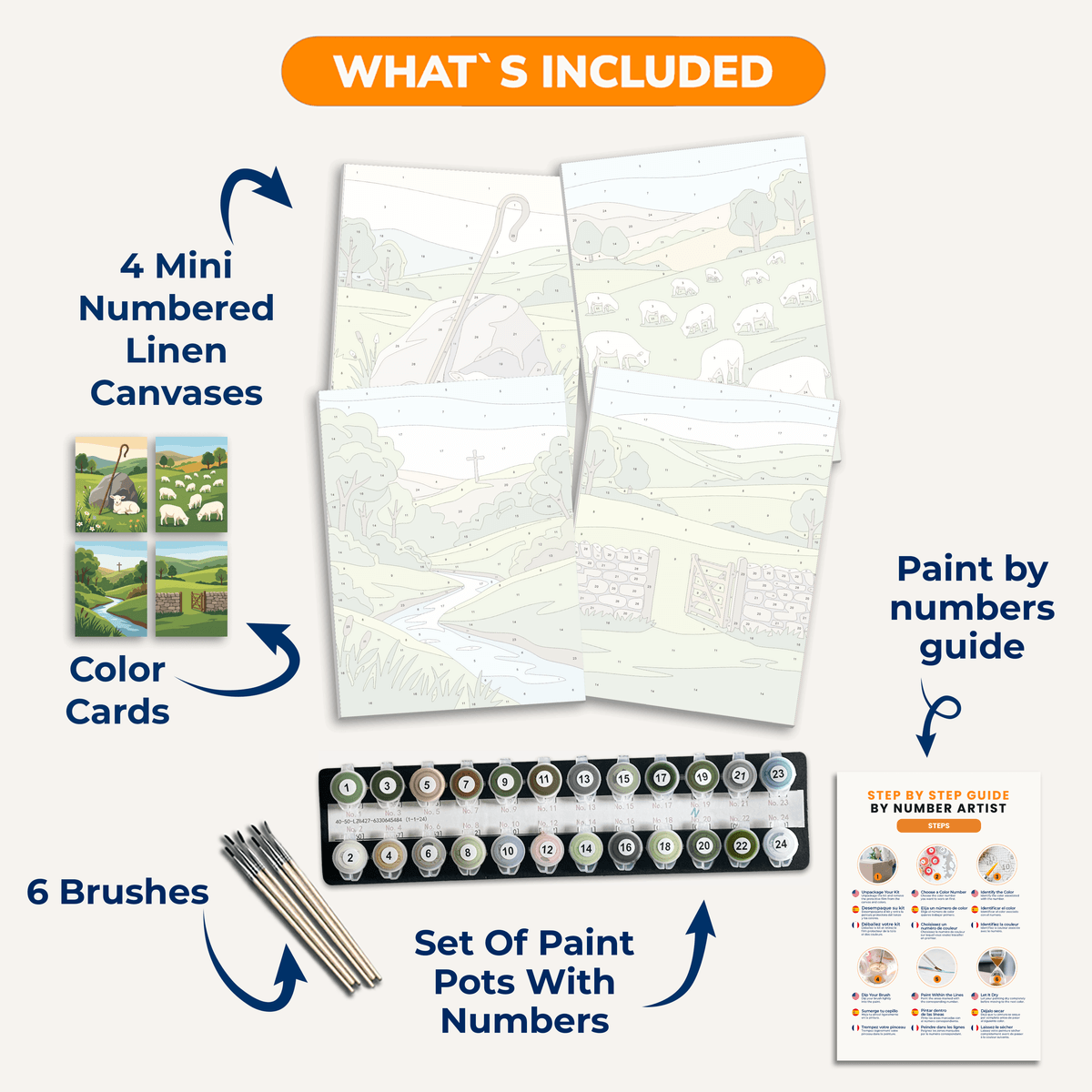 The Good Shepherd - Number Artist Paint by Numbers Kits