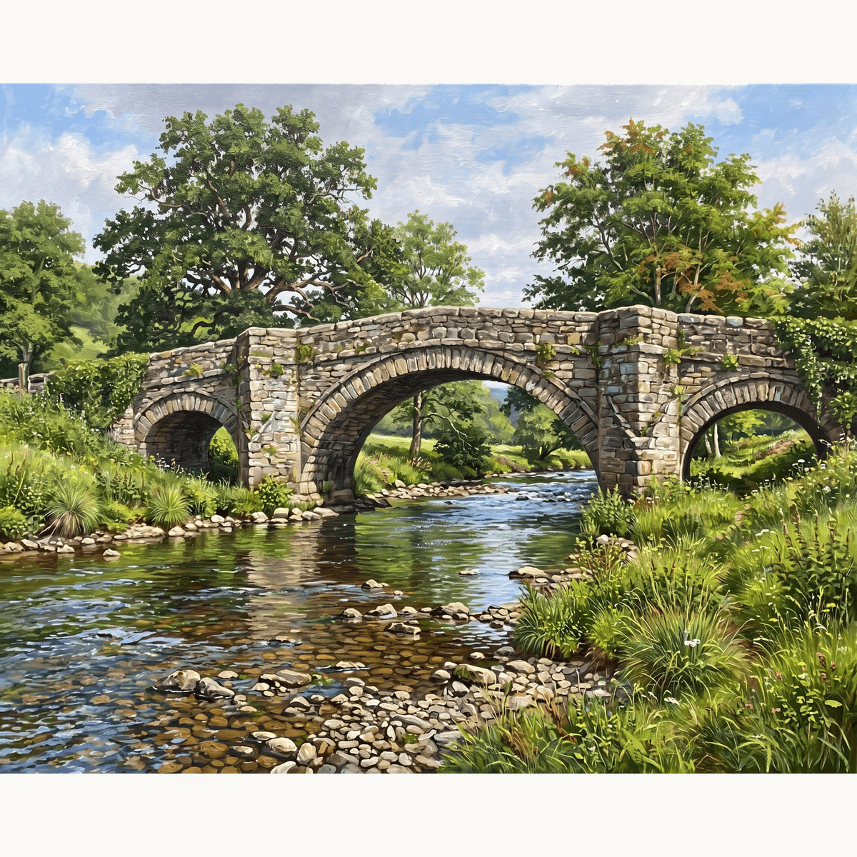 Stonebridge Calm - Number Artist Paint by Numbers Kits