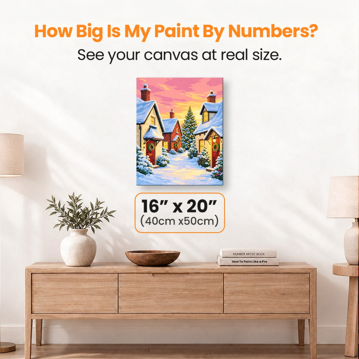 Welcome Lane - Number Artist Paint by Numbers Kits