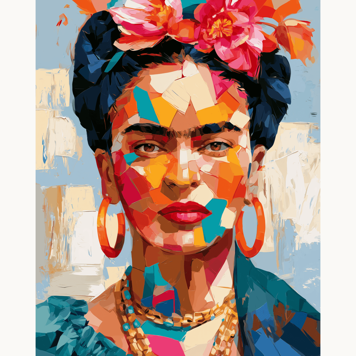 Frida Abstraction - Number Artist Paint by Numbers Kits