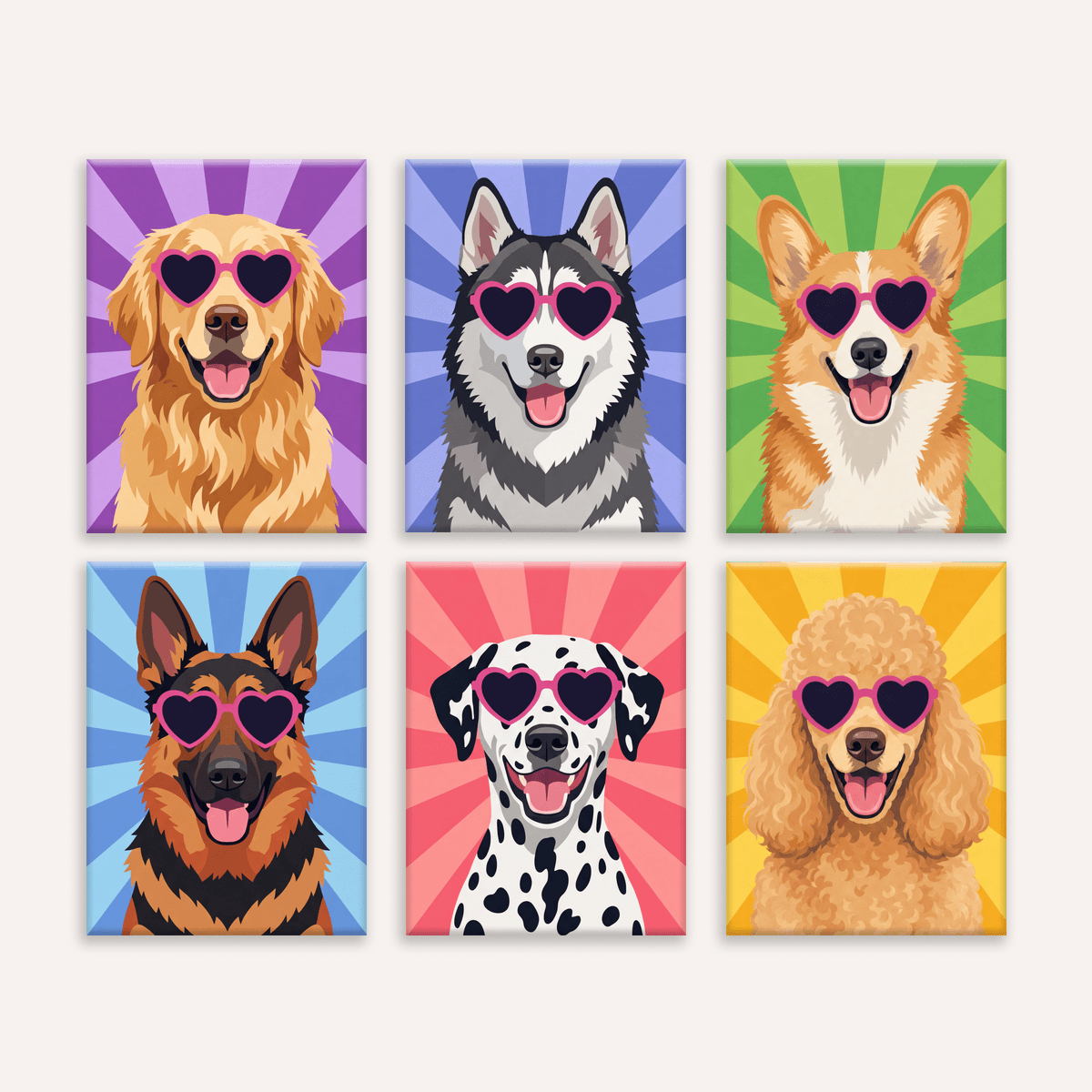Heart Eyes - Number Artist Paint by Numbers Kits