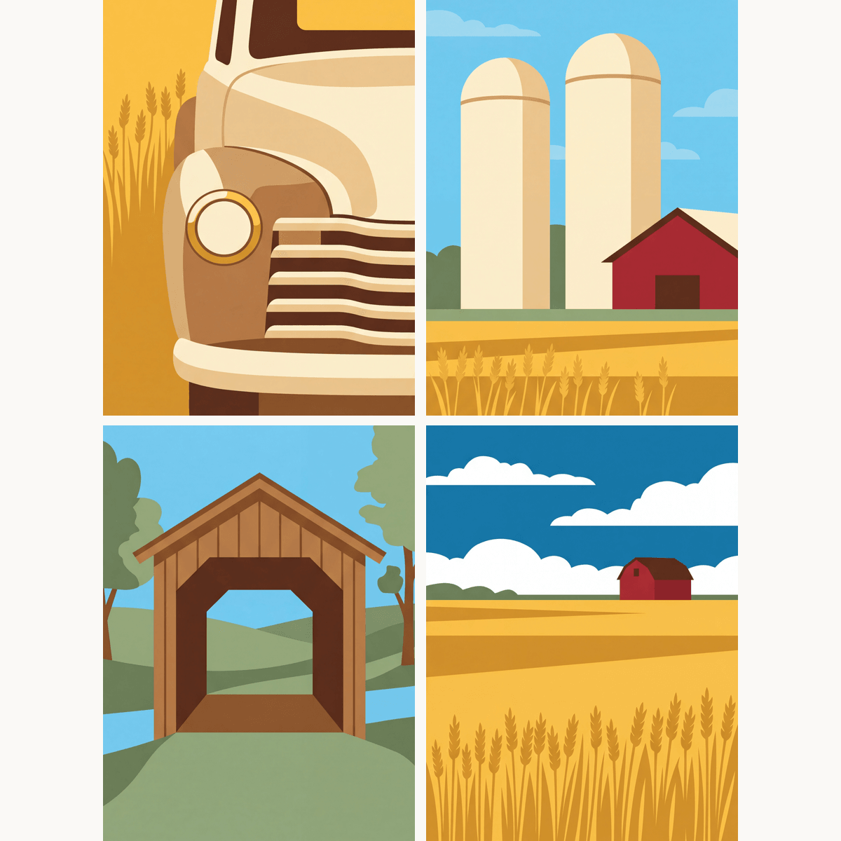 Country Road Home - Number Artist Paint by Numbers Kits