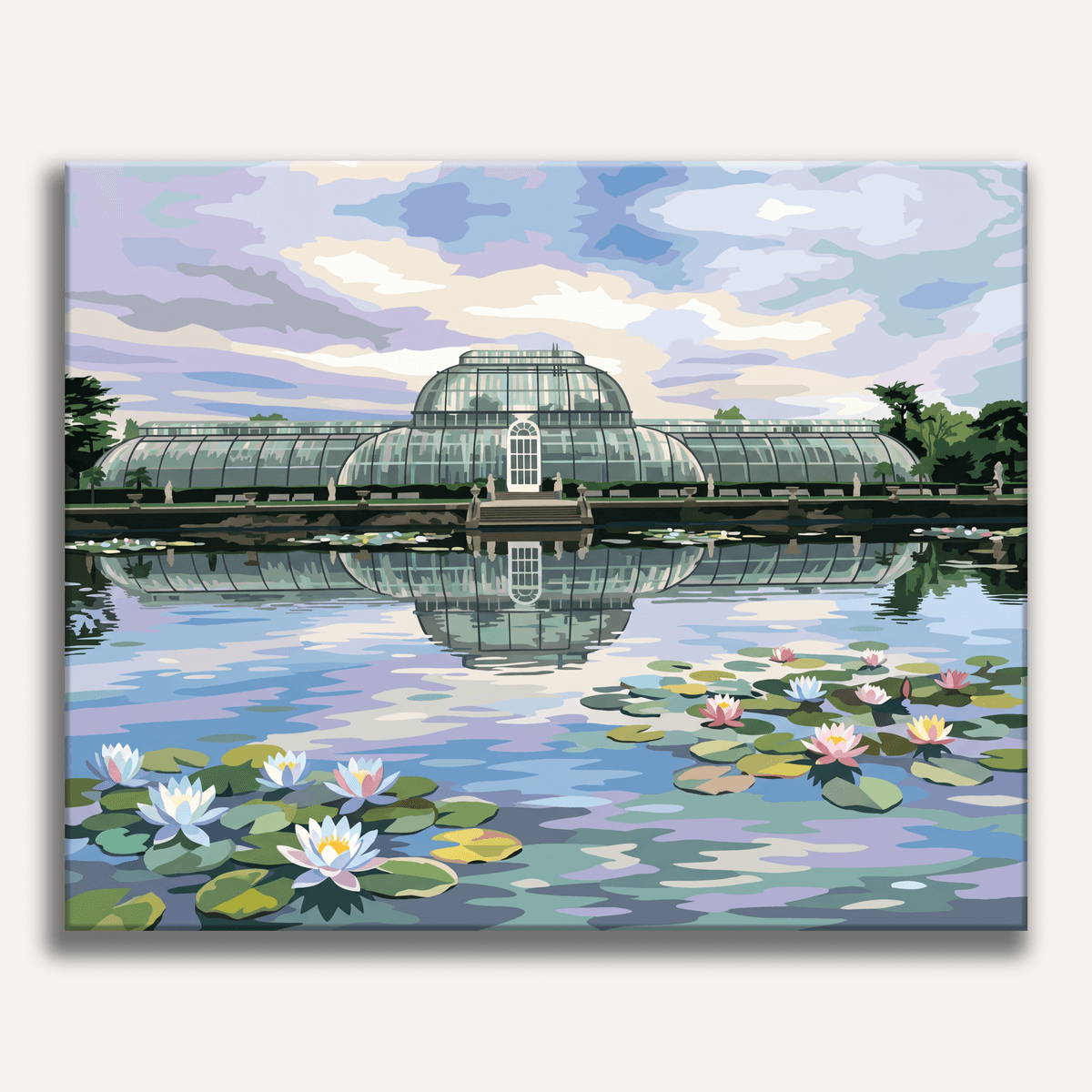 Palm House Summer - Number Artist Paint by Numbers Kits