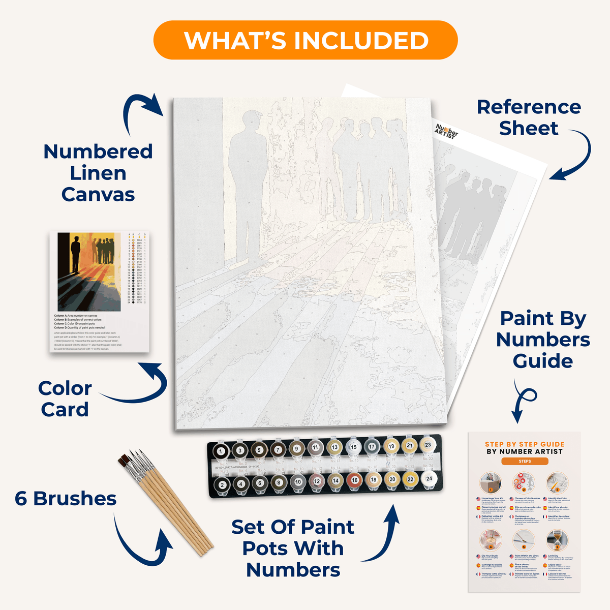 Creep - Number Artist Paint by Numbers Kits