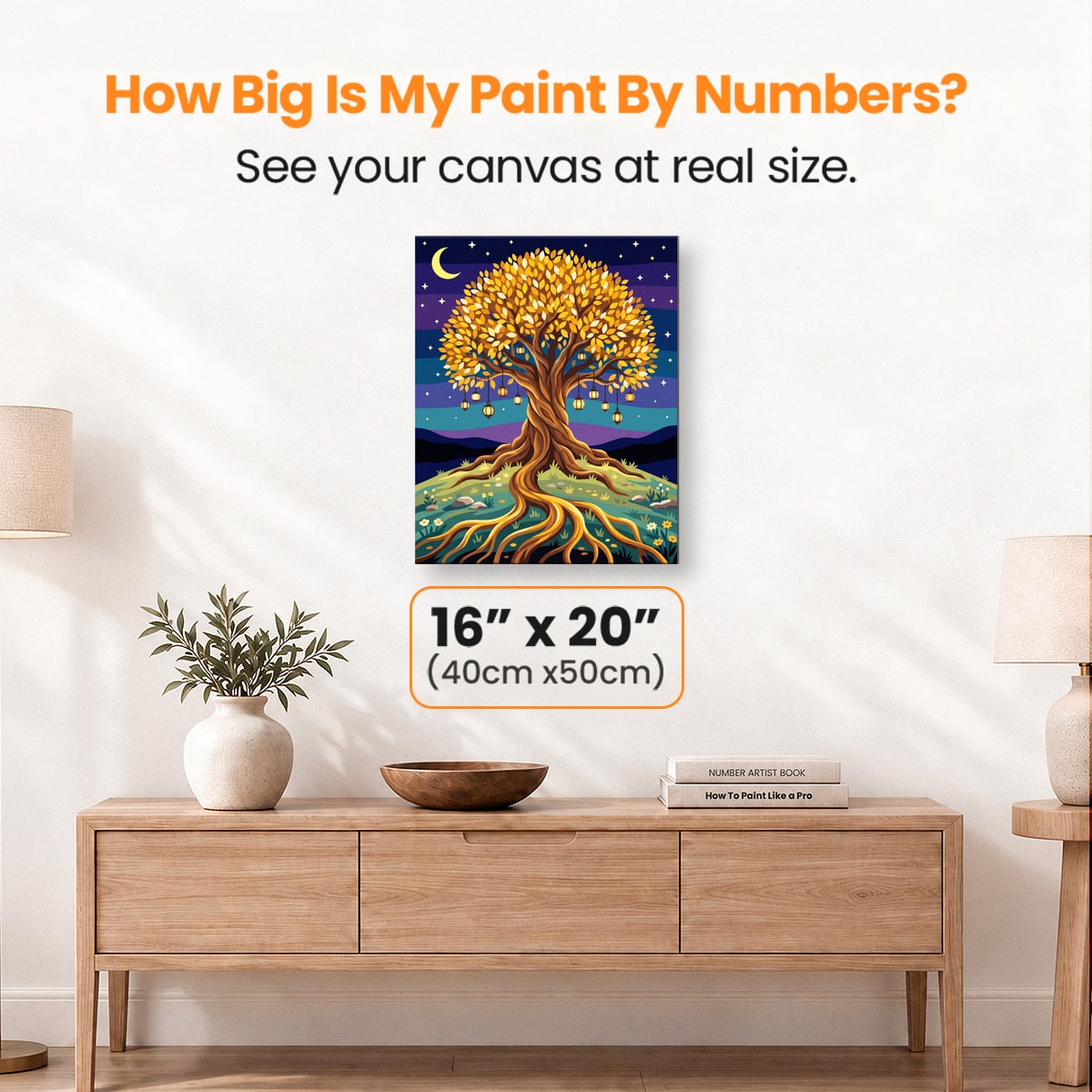 Eternal Glow - Number Artist Paint by Numbers Kits