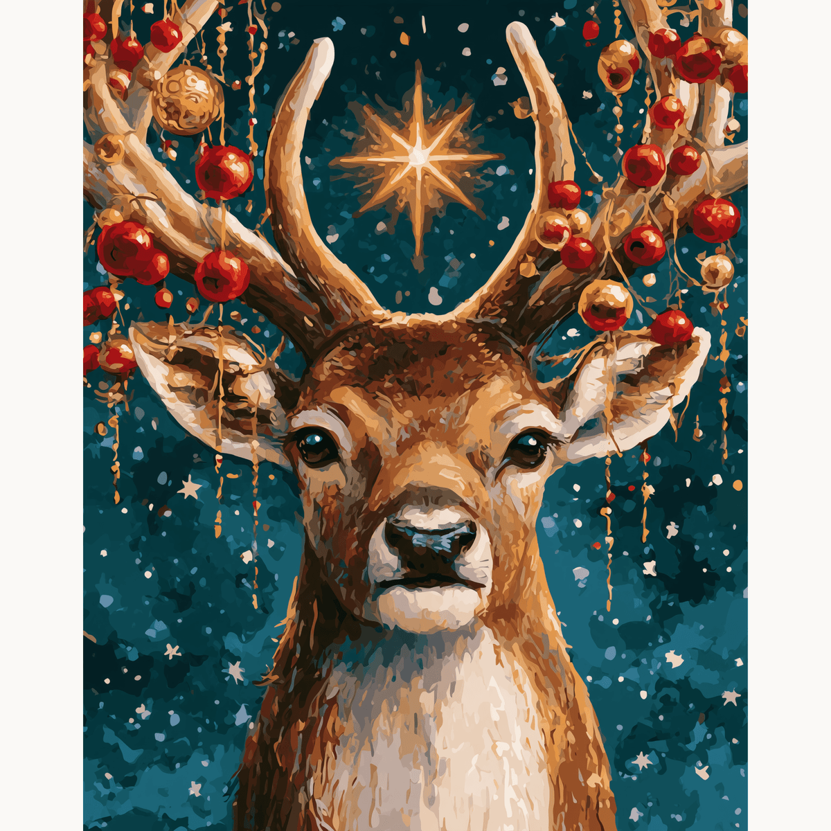 Festive Joy - Number Artist Paint by Numbers Kits