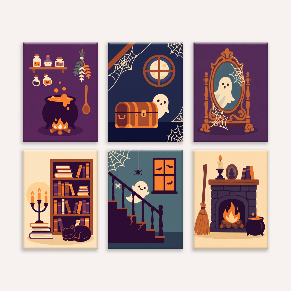 Haunted House - Number Artist Paint by Numbers Kits