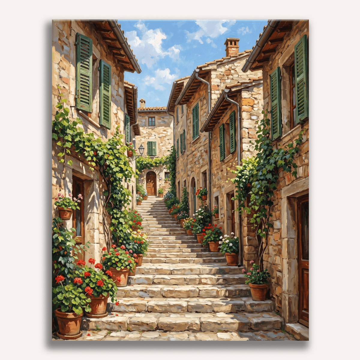 Sunwarmed Steps - Number Artist Paint by Numbers Kits