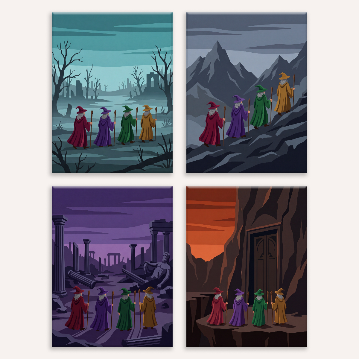 Dark Fantasy - Number Artist Paint by Numbers Kits