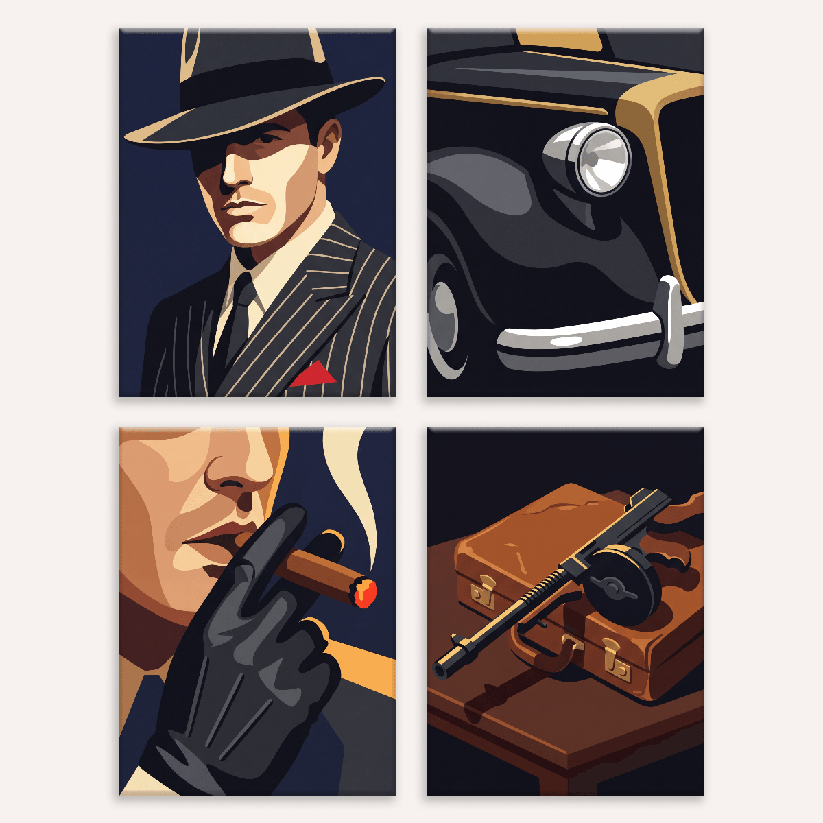 Mafia Elegance - Number Artist Paint by Numbers Kits