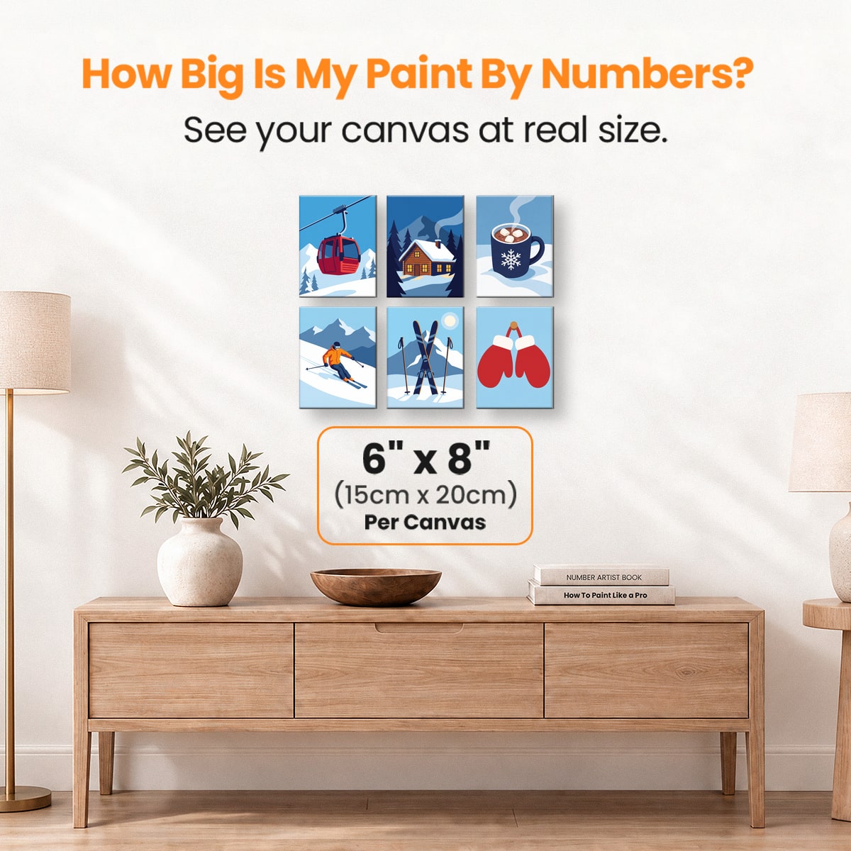 Alpine Escape - Number Artist Paint by Numbers Kits