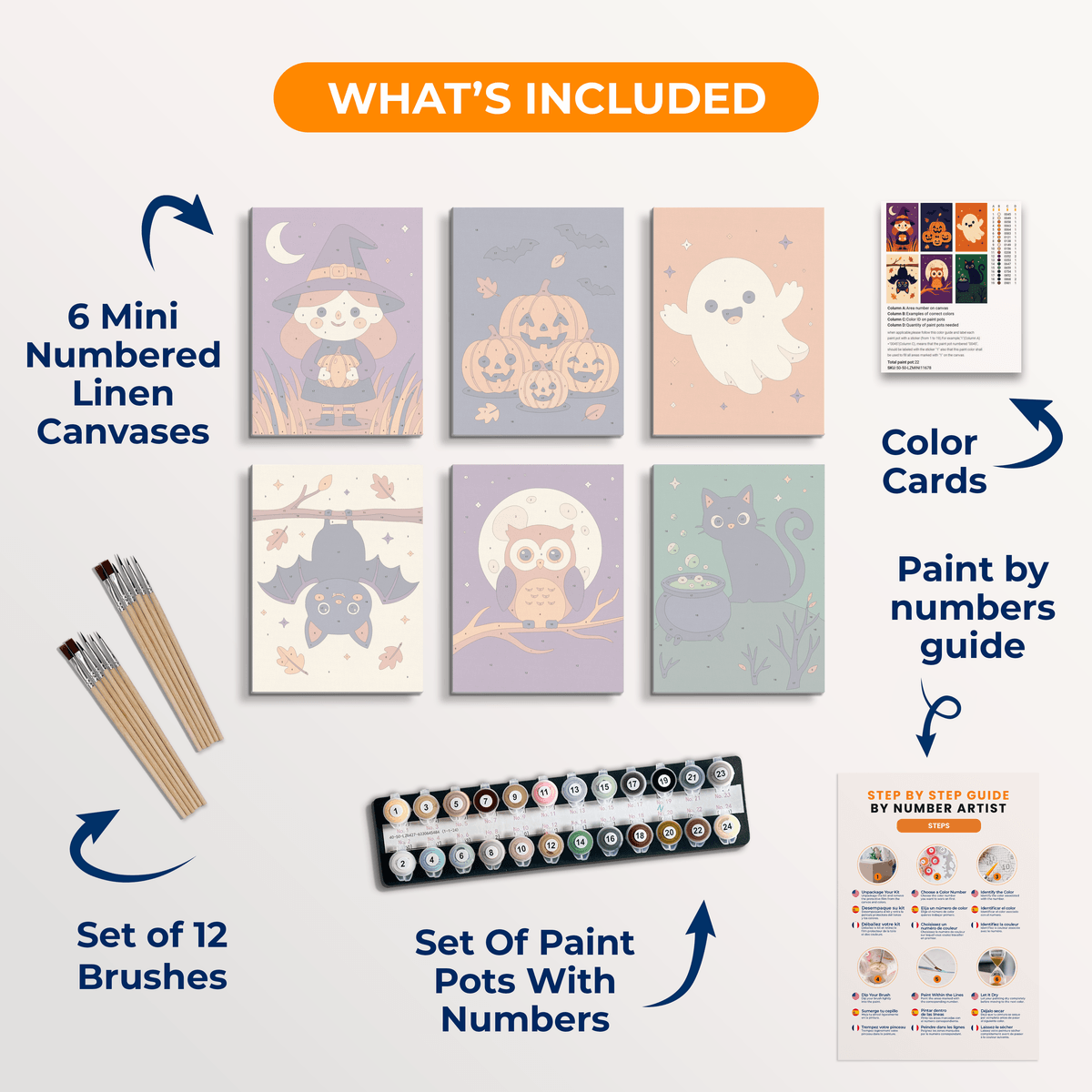 Witching Hour - Number Artist Paint by Numbers Kits