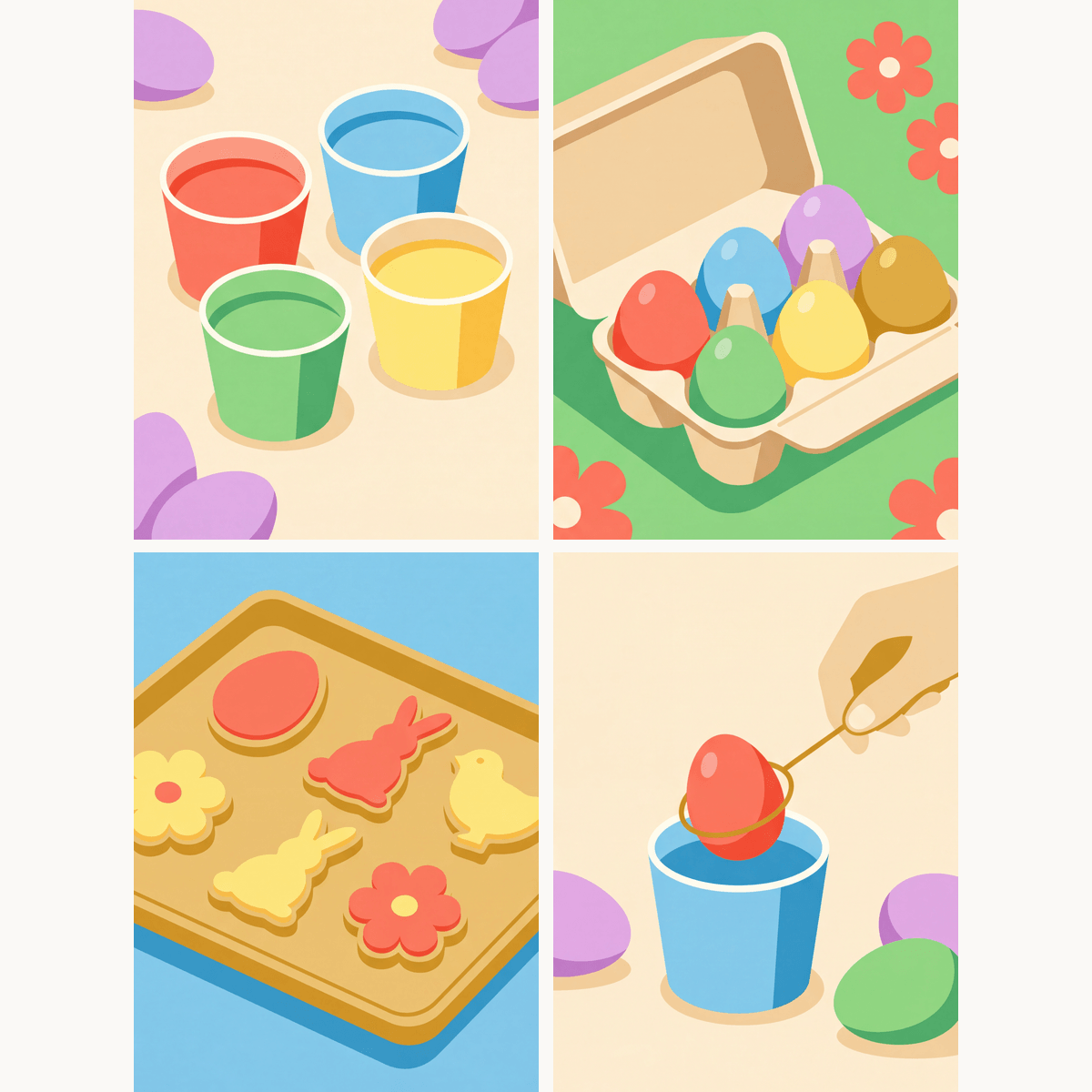 Egg Fun - Number Artist Paint by Numbers Kits