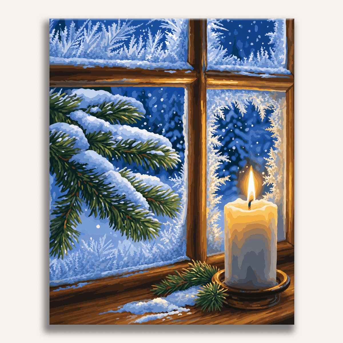 Hopeful Flame - Number Artist Paint by Numbers Kits