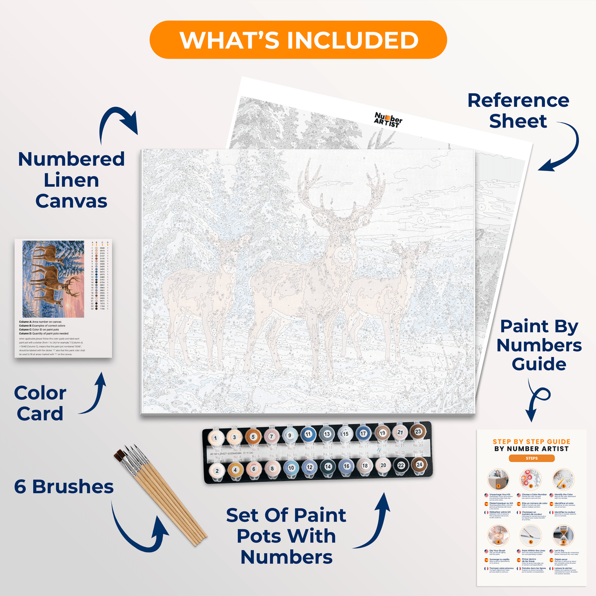 Together Always - Number Artist Paint by Numbers Kits