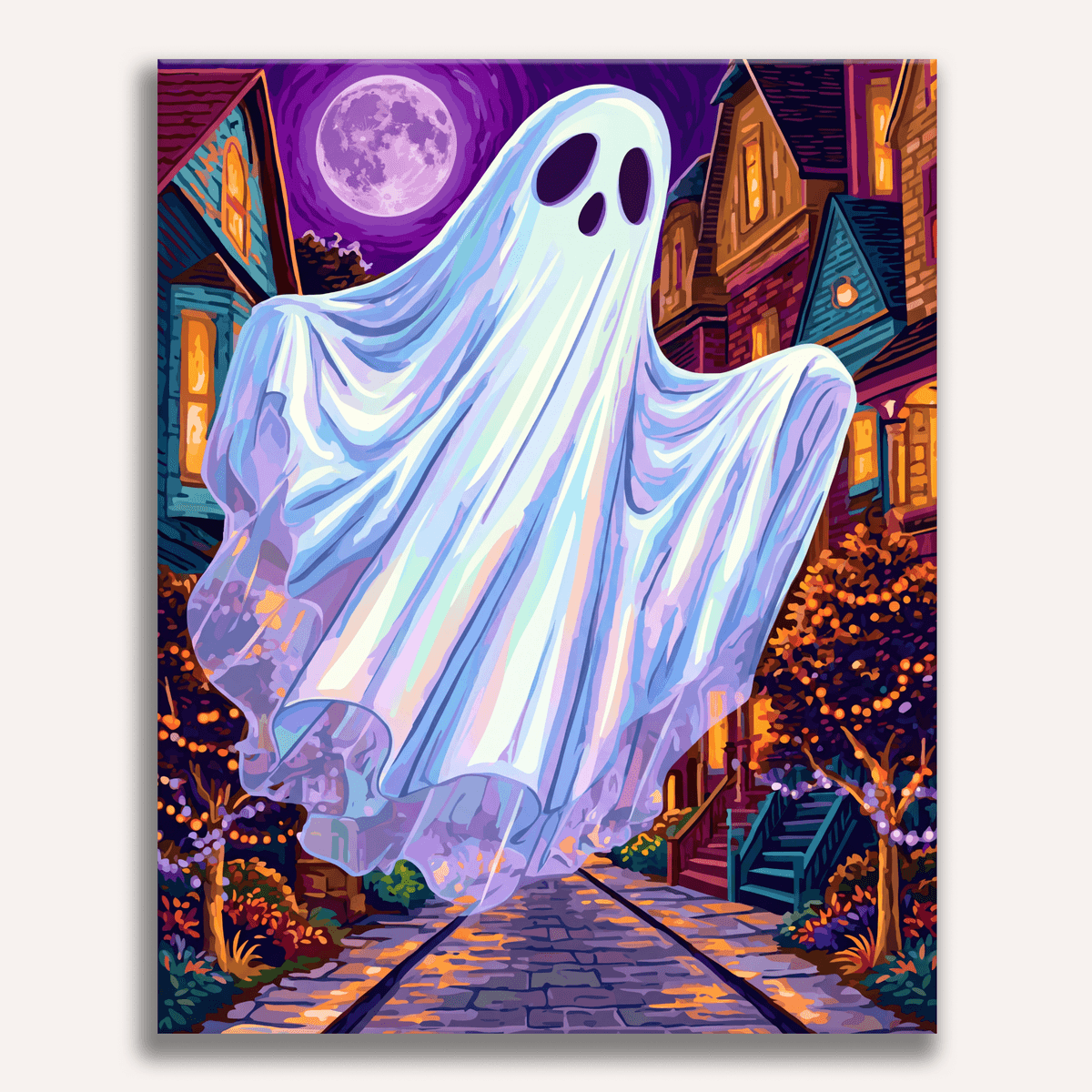 Haunted Streets - Number Artist Paint by Numbers Kits