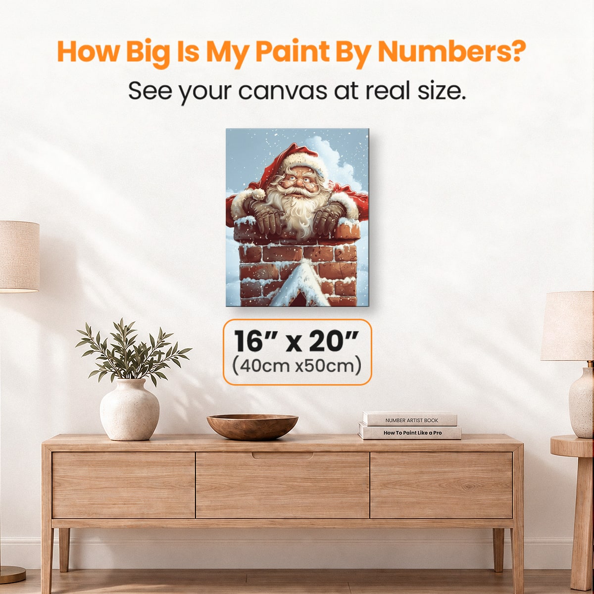 Santa's Troubles - Number Artist Paint by Numbers Kits
