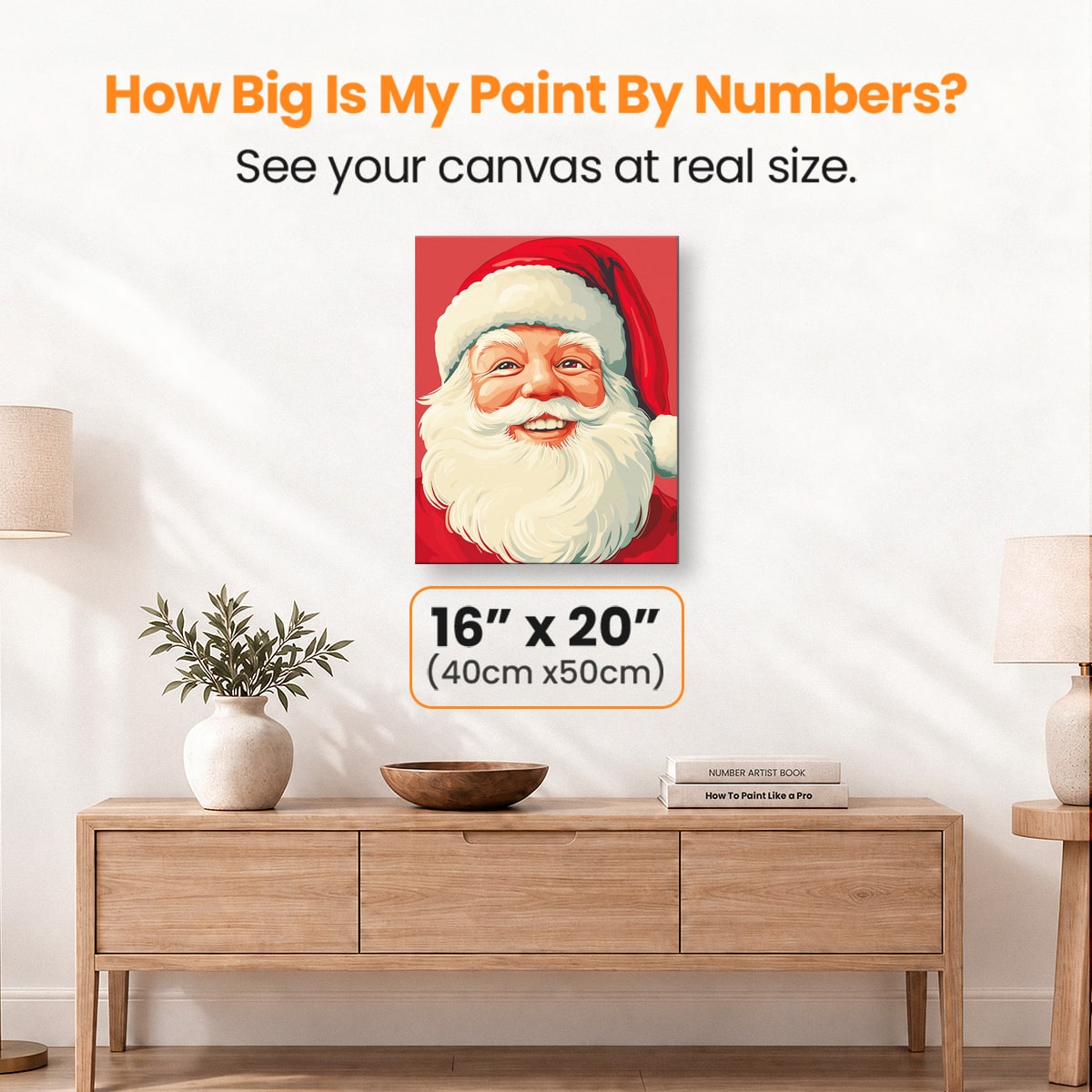 Portrait of Santa